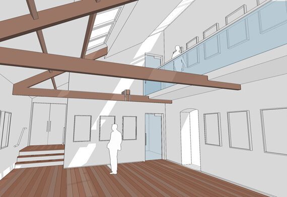 Brewery Arts Centre, Kendal Internal Sketch
